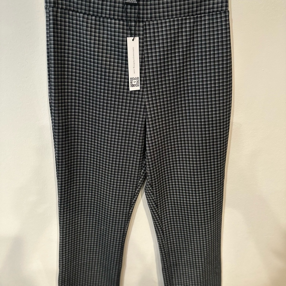 Sanctuary Black and White Checkered Pants